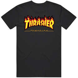Thrasher Magazine - Awesome Flaming Unisex T Shirt