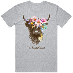 The Swanky Cowgirl - Grey Unisex T Shirt The Swanky Cowgirl - Grey Unisex T Shirt