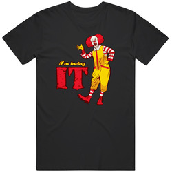 It Stephen King Mcdonalds Ronald Unisex T Shirt It Stephen King Mcdonalds Ronald Unisex T Shirt