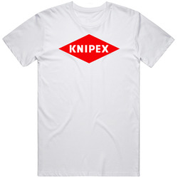 Knipex Logo White Unisex T Shirt Knipex Logo White Unisex T Shirt