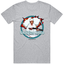 Ladies Shotgun Annie Premium Unisex T Shirt Ladies Shotgun Annie Premium Unisex T Shirt