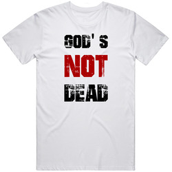 God's Not Dead T-Shirt Christian Cross Religious Jesus Bible Tee Unisex T Shirt