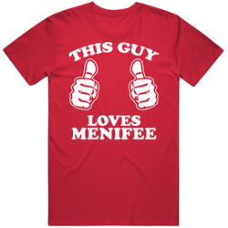 This Guy Loves Menifee Custom Unisex T Shirt