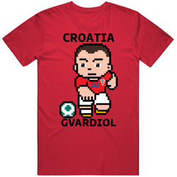 Josko Gvardiol Croatia World Cup 2022 Tecmo Player Unisex T Shirt Josko Gvardiol Croatia World Cup 2022 Tecmo Player Unisex T Shirt