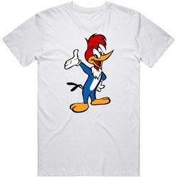 Woody Wood Pecker Retro Cartoon Unisex T Shirt Woody Wood Pecker Retro Cartoon Unisex T Shirt