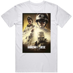 Tom Clancy's Rainbow Six Siege Video Game Gamer Gaming Fan Unisex T Shirt Tom Clancy's Rainbow Six Siege Video Game Gamer Gaming Fan Unisex T Shirt