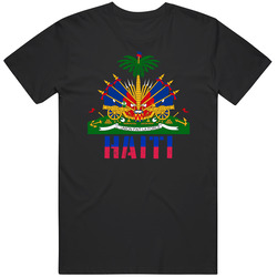 Haiti Coat Of Arms Unisex T Shirt Haiti Coat Of Arms Unisex T Shirt