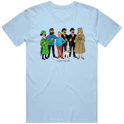 Tintin Amis Pour La Vie Unisex T Shirt Tintin Amis Pour La Vie Unisex T Shirt