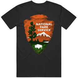 Doi National Park Service Logo1 Unisex T Shirt Doi National Park Service Logo1 Unisex T Shirt