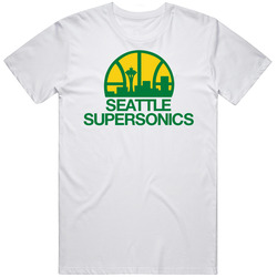 T-shirt Seattle Supersonics Logo Vintage Womens Ladies Tee Size S To 2xl Unisex T Shirt T-shirt Seattle Supersonics Logo Vintage Womens Ladies Tee Size S To 2xl Unisex T Shirt