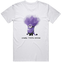 Cranky Little Minion Funny Onesie Cute Baby Unisex T Shirt Cranky Little Minion Funny Onesie Cute Baby Unisex T Shirt