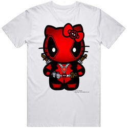 Tshirt Hello Kitty Deadpool Cotton White Kids Apparel Unisex T Shirt Tshirt Hello Kitty Deadpool Cotton White Kids Apparel Unisex T Shirt