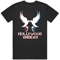 Hollywood Undead - Two Bird Two Boms Poiq Unisex T Shirt Hollywood Undead - Two Bird Two Boms Poiq Unisex T Shirt