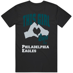This Girl Loves The Philadelphia Eagles Kids Football Unisex T Shirt This Girl Loves The Philadelphia Eagles Kids Football Unisex T Shirt