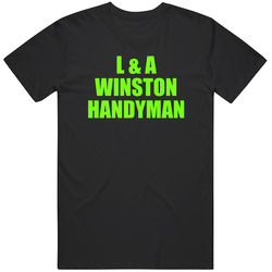 L & A Bold Large Frame Unisex T Shirt