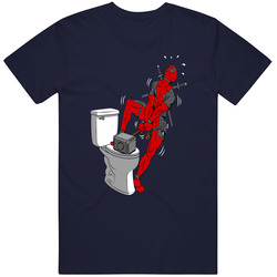 Deadpool T Shirt Movie Thor's Hammer On Toilet As A Plunger Funny Graphic Tee Parody Unisex T Shirt Deadpool T Shirt Movie Thor's Hammer On Toilet As A Plunger Funny Graphic Tee Parody Unisex T Shirt