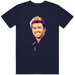 George Michael Smiling Portrait T Shirt I See your Soul Unisex T Shirt George Michael Smiling Portrait T Shirt I See your Soul Unisex T Shirt