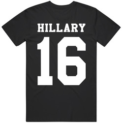 Hillary Clinton For President Campaign Jersey Style Unisex T Shirt Hillary Clinton For President Campaign Jersey Style Unisex T Shirt