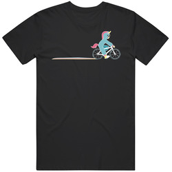 Unicorn Cyclist Unisex T Shirt Unicorn Cyclist Unisex T Shirt