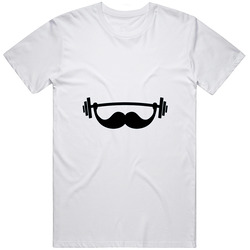 Weight Lifting Funny Mustache Unisex T Shirt Weight Lifting Funny Mustache Unisex T Shirt