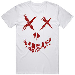 Suicide Squad Smile Jared White Unisex T Shirt Suicide Squad Smile Jared White Unisex T Shirt