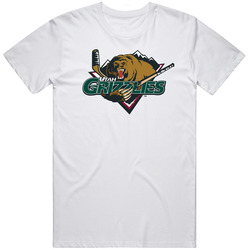 Utah Grizzlies International Hockey League Ihl Retro Sports Team Logo Unisex T Shirt Utah Grizzlies International Hockey League Ihl Retro Sports Team Logo Unisex T Shirt