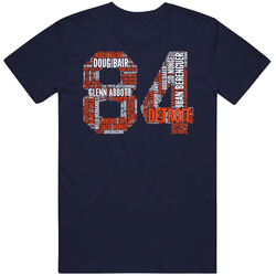 Detroit Baseball 1984 World Series Champions Retro Roster Sports Fan Unisex T Shirt Detroit Baseball 1984 World Series Champions Retro Roster Sports Fan Unisex T Shirt