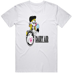 Dairy Air Ice Cream Sexualized Cartoon Cow Logo Unisex T Shirt Dairy Air Ice Cream Sexualized Cartoon Cow Logo Unisex T Shirt