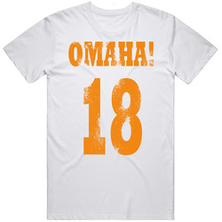 Omaha 18 Peyton Manning Denver T Shirt Women (white) Unisex T Shirt Omaha 18 Peyton Manning Denver T Shirt Women (white) Unisex T Shirt