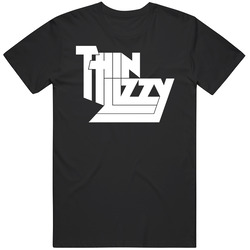 Thin Lizzy Rock Band Classic Logo Style Unisex T Shirt Thin Lizzy Rock Band Classic Logo Style Unisex T Shirt