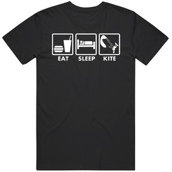 Eat Sleep Kite Surfing Unisex T Shirt Eat Sleep Kite Surfing Unisex T Shirt