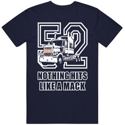 Nothing Hits Like A Mack 1 Navy Unisex T Shirt Nothing Hits Like A Mack 1 Navy Unisex T Shirt