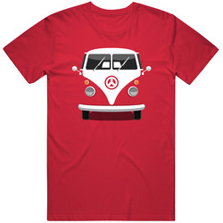 Vintage Hippie Peace Sign Van Women's Unisex T Shirt Vintage Hippie Peace Sign Van Women's Unisex T Shirt