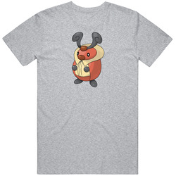 Kricketot Pokemon Pig In Unisex T Shirt Kricketot Pokemon Pig In Unisex T Shirt
