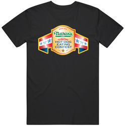 Nathan's Hot Dog Eating Contest Food Unisex T Shirt