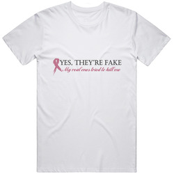 Yes, they're fake V1 Unisex T Shirt Yes, they're fake V1 Unisex T Shirt