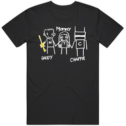 Chappie Tee Daddy Mommy Chappie Movie Unisex T Shirt Chappie Tee Daddy Mommy Chappie Movie Unisex T Shirt