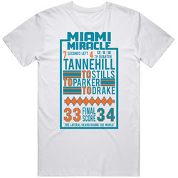 Miami Miracle Comeback Cool Football Fan Unisex T Shirt Miami Miracle Comeback Cool Football Fan Unisex T Shirt