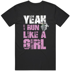Run Like A Girl-02 Unisex T Shirt Run Like A Girl-02 Unisex T Shirt