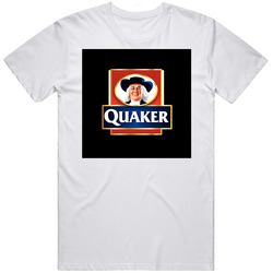 Quaker Oats Cool Oatmeal Mascot Logo Holiday Ornament Unisex T Shirt
