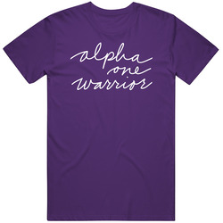 Alpha 1 Warrior Unisex T Shirt Alpha 1 Warrior Unisex T Shirt