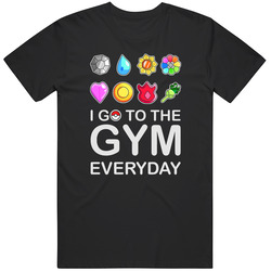 Pokemon T-shirt Gym Tee Funny Workout Lifter Unisex T Shirt Pokemon T-shirt Gym Tee Funny Workout Lifter Unisex T Shirt