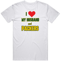 I Love My Husband And Packers Unisex T Shirt I Love My Husband And Packers Unisex T Shirt