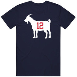 Tom Goat Number 12 New England Football Fan Unisex T Shirt Tom Goat Number 12 New England Football Fan Unisex T Shirt