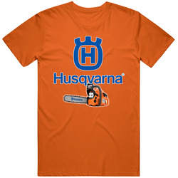 New Husqvarna Chain Saws Motor Design Men's And Unisex T Shirt