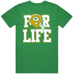 Green Bay For Life Packers Football Unisex T Shirt Green Bay For Life Packers Football Unisex T Shirt