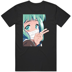 Anime Mask Peace Unisex T Shirt Anime Mask Peace Unisex T Shirt