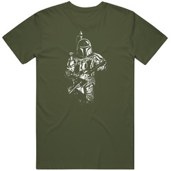 Boba Fett Grunge Style Unisex T Shirt Boba Fett Grunge Style Unisex T Shirt