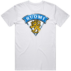 Team Finland Olympic Hockey Logo Grunge Unisex T Shirt Team Finland Olympic Hockey Logo Grunge Unisex T Shirt