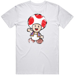 Super Mario Baby Toad Onesie (one Piece) Unisex T Shirt Super Mario Baby Toad Onesie (one Piece) Unisex T Shirt